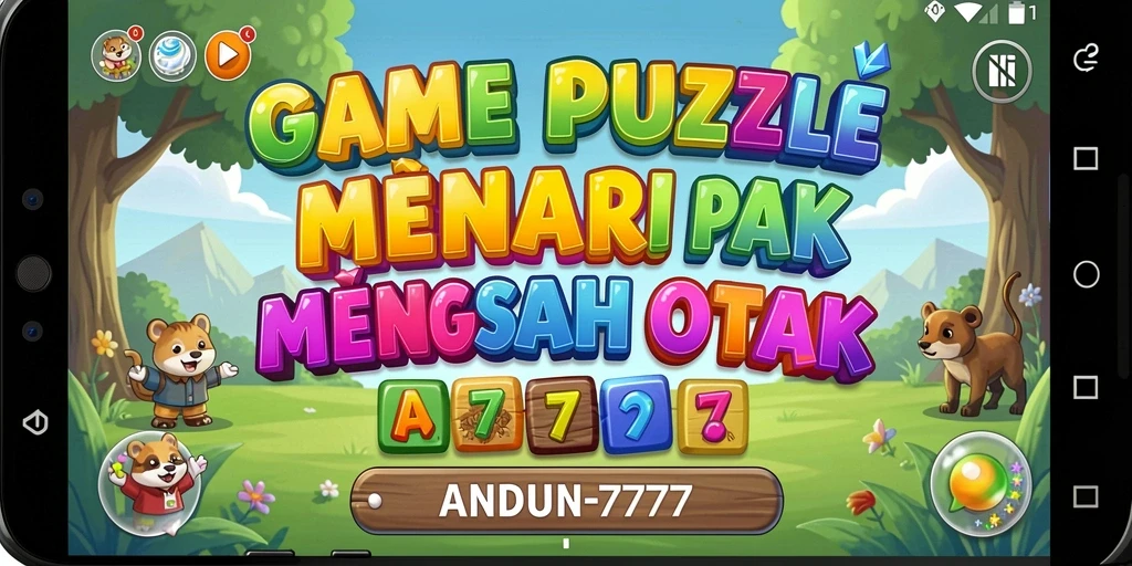 Screenshot gameplay A7777 menampilkan teka-teki puzzle yang menantang dan menarik.