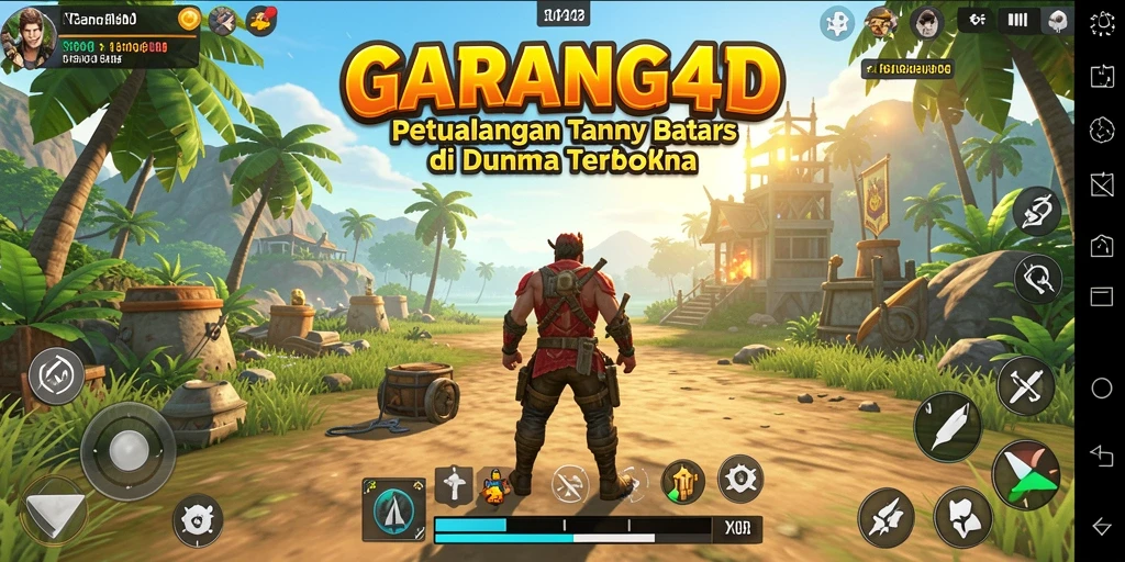 Tampilan gameplay GARANG4D yang menakjubkan dalam dunia terbuka.