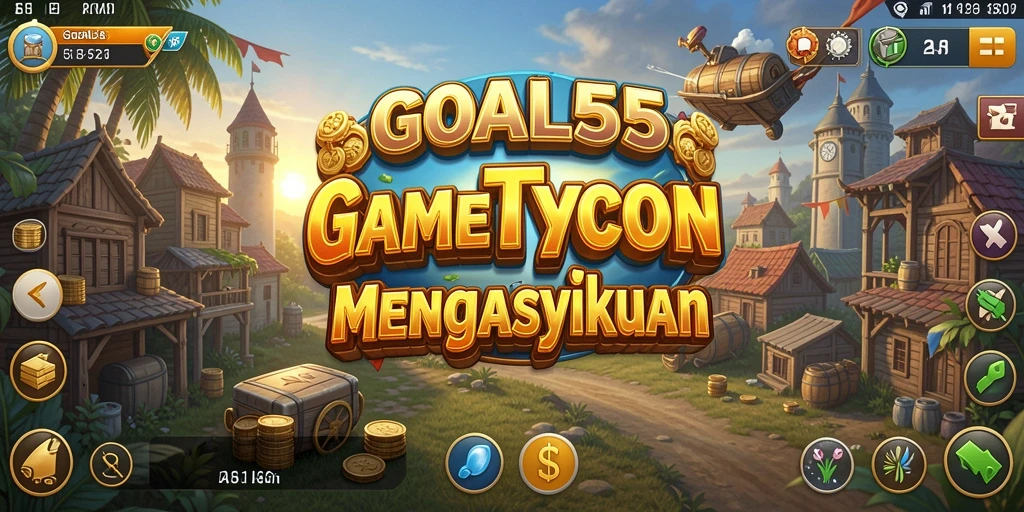Tampilan gameplay GOAL55 yang menarik dan interaktif.