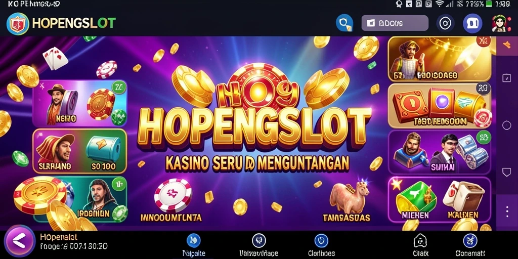 Gambaran gameplay seru HOPENGSLOT dengan grafis menarik.
