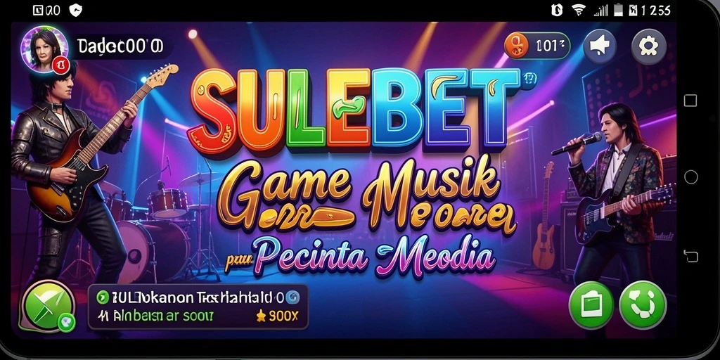 Tangkapan layar utama SULEBET menampilkan gameplay Music yang seru dan interaktif.