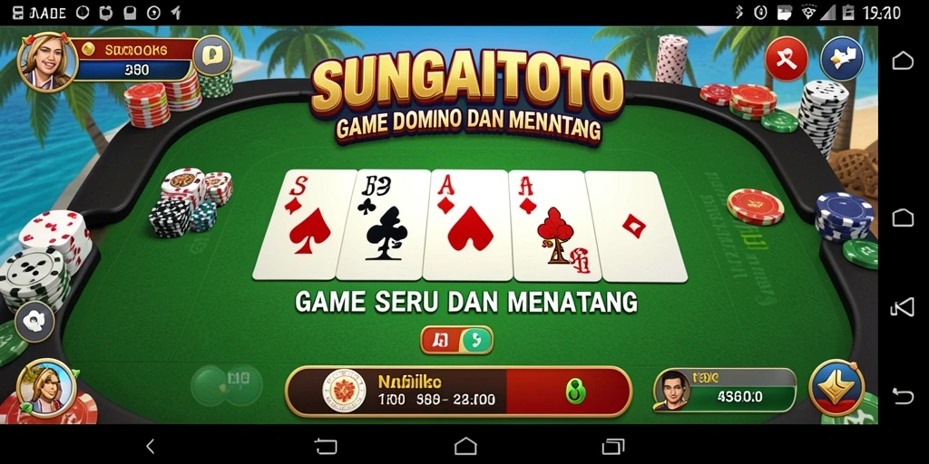 Tampilan gameplay seru dalam SUNGAITOTO dengan grafis menarik.