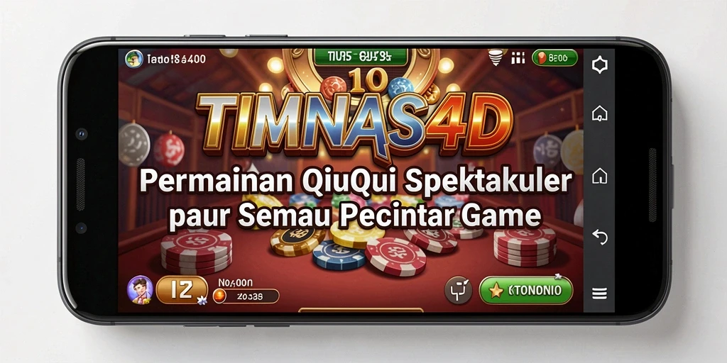 Screenshot menunjukkan aksi seru gameplay QiuQiu TIMNAS4D.