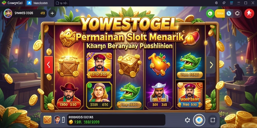 Tampilan gameplay menarik dari YOWESTOGEL yang menggugah selera.