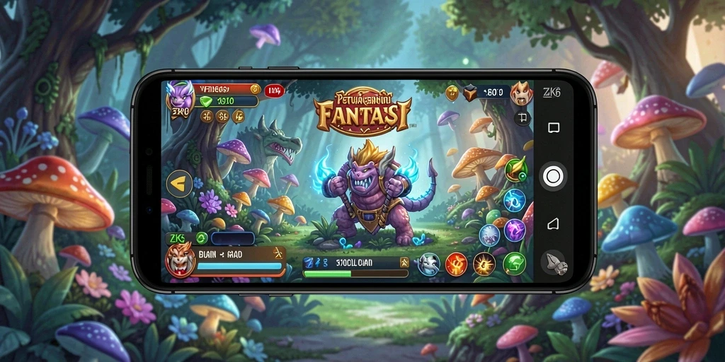 Tampilan gameplay ZK6 yang menegangkan dan penuh petualangan.